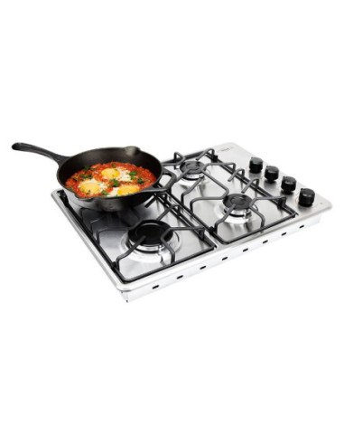 Cubierta de Empotrar Haceb 60X43 CUB TO 6043 INOX PL GN 3