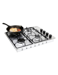 Cubierta de Empotrar Haceb 60X51 CUB TO 6051 INOX PL GN 1 2