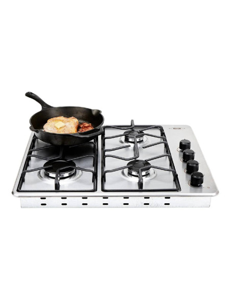 Cubierta de Empotrar Haceb 60X51 CUB TO 6051 INOX PL GN 8