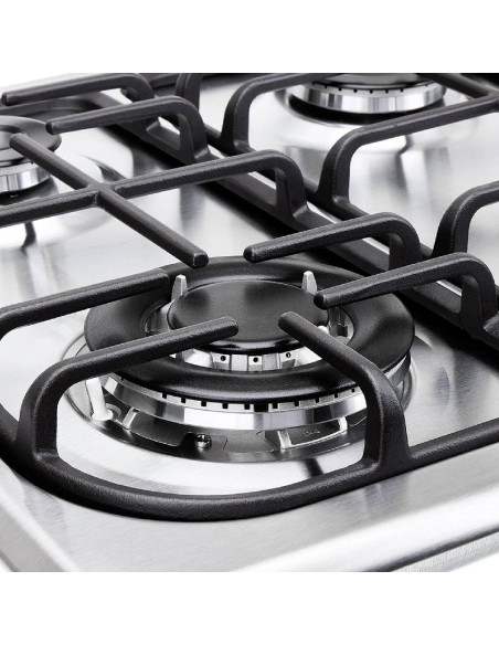 Cubierta de Empotrar Haceb 60X51 Sesamo CUB SE 6051 INOX HF GN 5