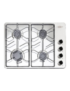 Cubierta de Empotrar Haceb 60X43 CUB TO 6043 INOX AL GN 1