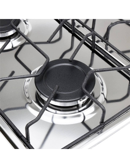 Cubierta de Empotrar Haceb 60X43 CUB TO 6043 INOX AL GN 5