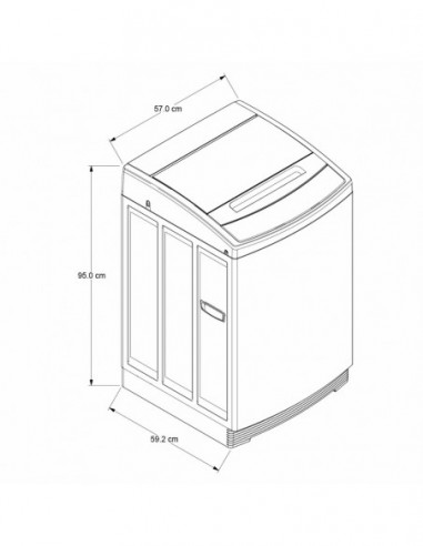 Lavadora Whirlpool Impeller...