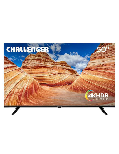 Televisor Challenger 50 pulgadas 4K Smart Google TV UHD 50KG85 BT T2 S 1