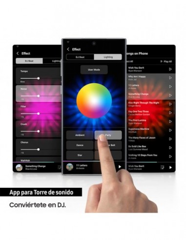 Parlante Samsung Giga Party Led...
