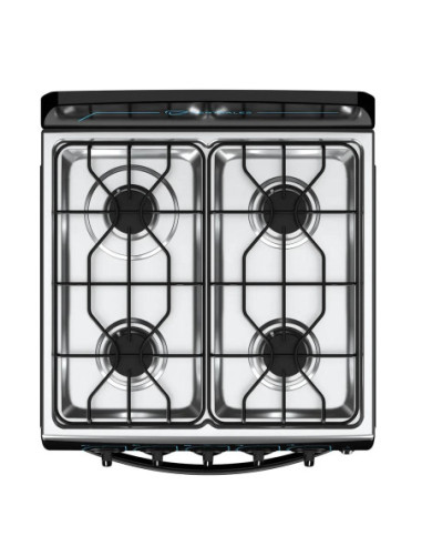Estufa de Piso Mabe 4 puestos Gas Natural Negro CCC20ANXN5 4