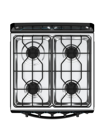 Estufa de Piso Mabe 4 puestos Gas Natural Negro CCC20ANXN5 4