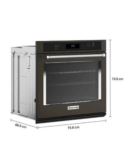 Horno Eléctrico KitchenAid Sencillo 30" con Modo Air Fry Negro 7