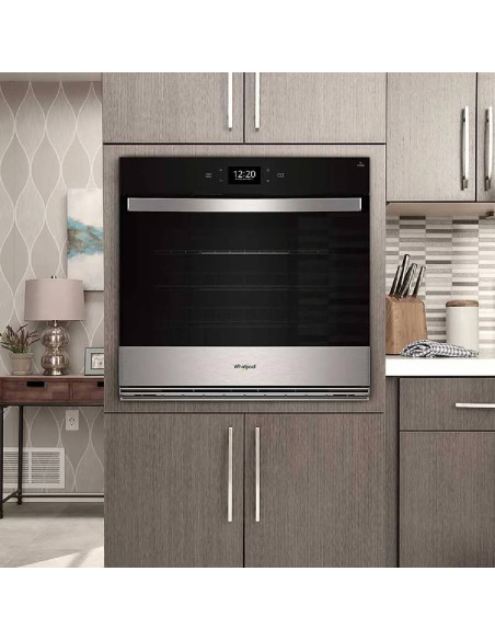 Horno Eléctrico Whirlpool Sencillo 27" Smart Appliance Air Fry WOES7027PZ 3