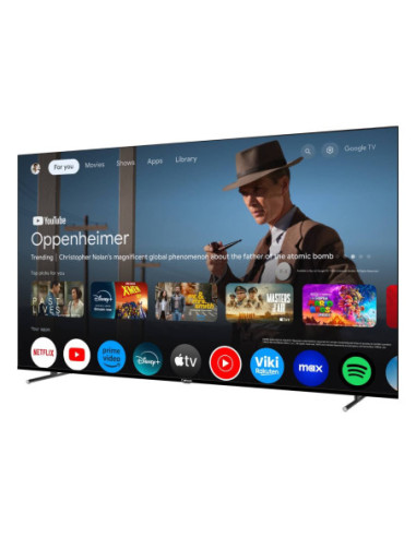 Televisor Caixun 75 pulgadas QLED Smart 4K UHD Google C75VHUGQ 4