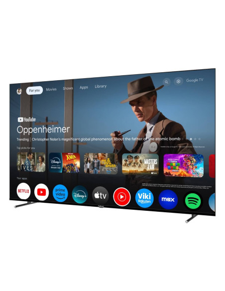 Televisor Caixun 75 pulgadas QLED Smart 4K UHD Google C75VHUGQ 4