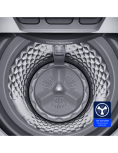 Lavadora Electrolux 21 Kg Carga Superior Impeller Perfect Care Gris LS21I 6