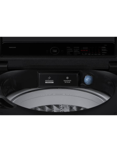 Lavadora Samsung 15 Kg Carga Superior Bespoke AI Wash Negra WA80F15S5BCO 6