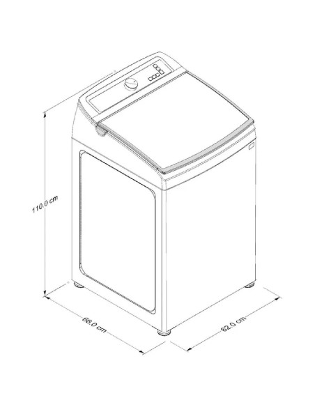 Lavadora Whirlpool 20 Kg Carga Superior con Agitador Xpert Eco Gris WW20WTAHLA 7
