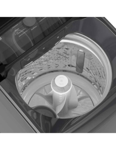 Lavadora Whirlpool 20 Kg Carga Superior con Agitador Xpert Eco Gris WW20WTAHLA 9