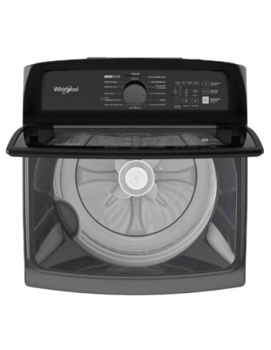 Lavadora Whirlpool 20 Kg Carga Superior con Agitador Xpert Eco Gris WW20WTAHLA 11