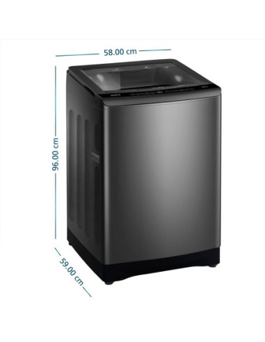 Lavadora Mabe 14 Kg Carga Superior Propela Diamond Gray LMA4120WDGAB0 1
