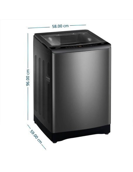 Lavadora Mabe 14 Kg Carga Superior Propela Diamond Gray LMA4120WDGAB0 1